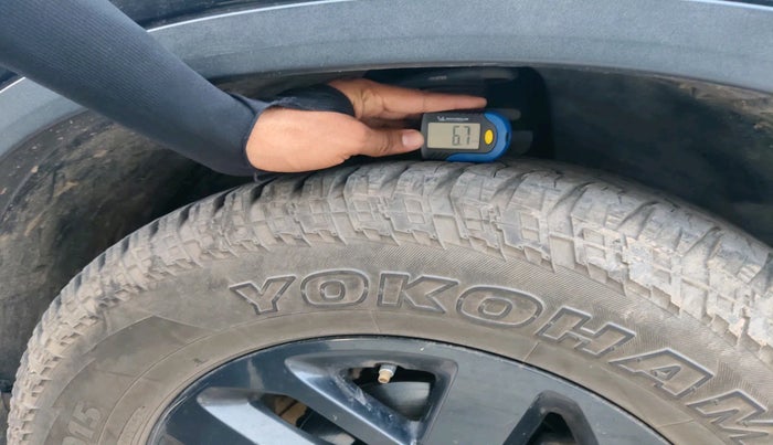 2021 Tata Harrier XZA PLUS 2.0L DARK EDITION, Diesel, Automatic, 97,644 km, tyre