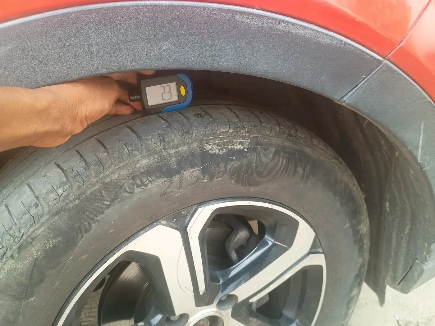 2022 Tata NEXON XZ PLUS PETROL SUNROOF, Petrol, Manual, 93,197 km, tyre