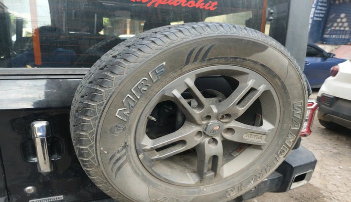 2021 Mahindra Thar LX PETROL HT 4WD AT, Petrol, Automatic, 37,100 km, tyre