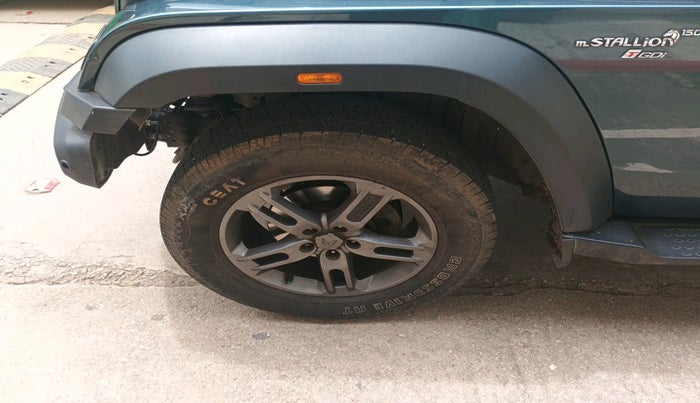2022 Mahindra Thar LX PETROL HT 4WD AT, Petrol, Automatic, 53,036 km, tyre