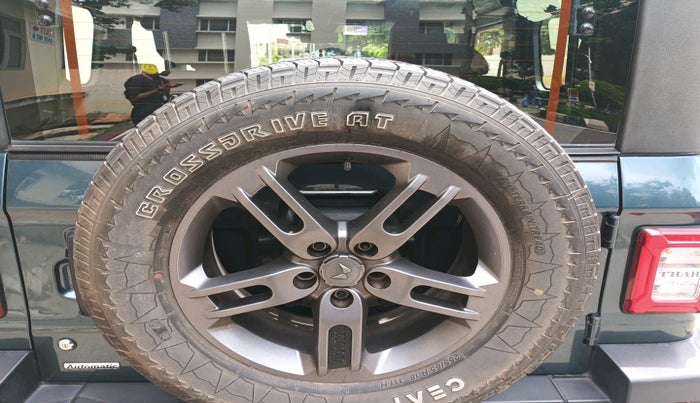 2022 Mahindra Thar LX PETROL HT 4WD AT, Petrol, Automatic, 53,036 km, tyre