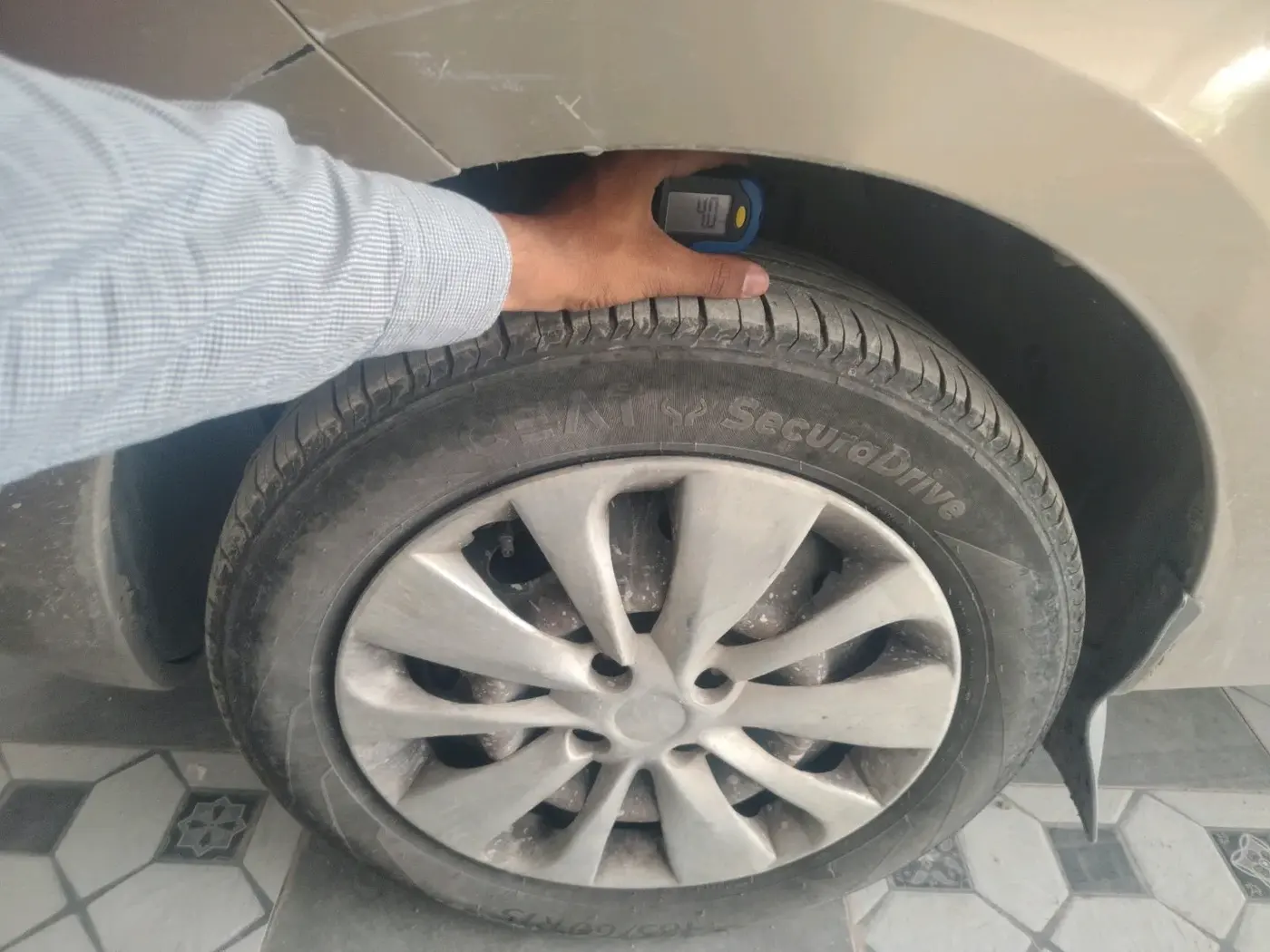 2011 Tata Manza AURA QUADRAJET, Diesel, Manual, 1,29,320 km, tyre