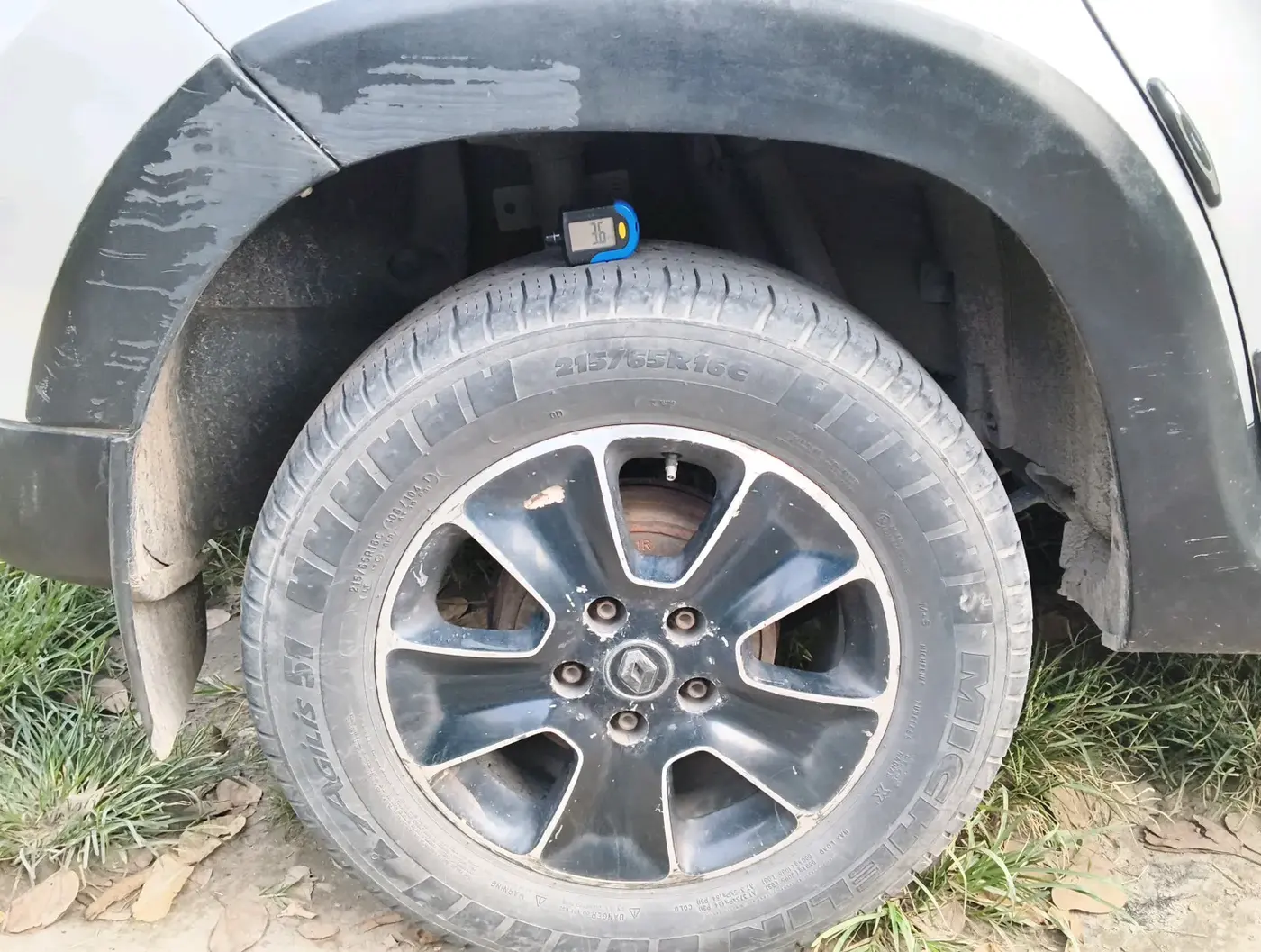 2016 Renault Duster 110 PS RXL DIESEL, Diesel, Manual, 1,01,041 km, tyre