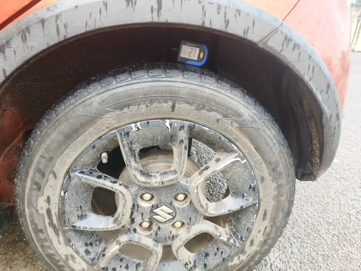 2017 Maruti IGNIS ALPHA 1.2, Petrol, Manual, 1,21,095 km, tyre