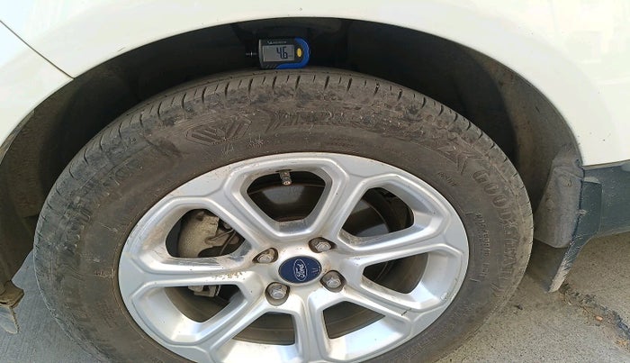 2018 Ford Ecosport TITANIUM + 1.5L PETROL AT, Petrol, Automatic, 87,614 km, tyre