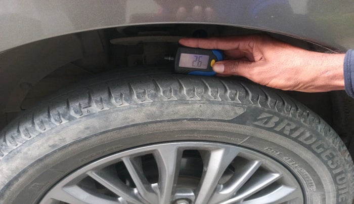 2019 Maruti Ertiga ZXI AT SHVS, Petrol, Automatic, 50,898 km, tyre