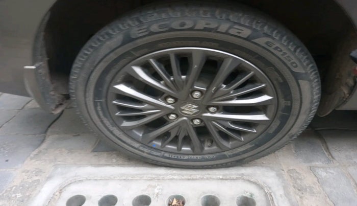 2019 Maruti Ertiga ZXI AT SHVS, Petrol, Automatic, 50,898 km, tyre