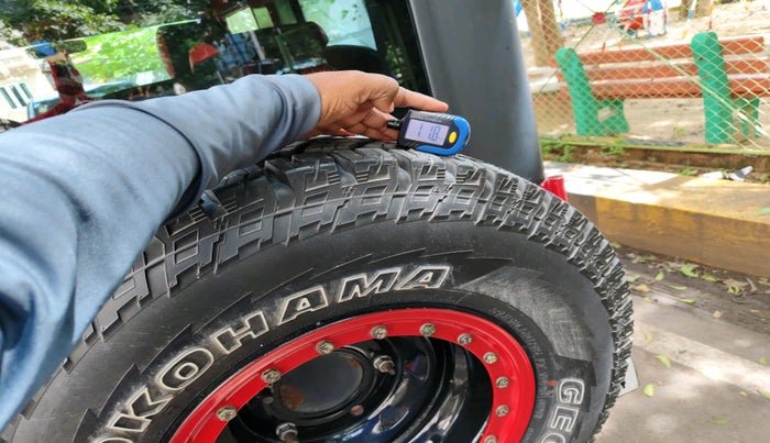 2018 Mahindra Thar CRDE 4X4 AC, Diesel, Manual, 1,07,801 km, tyre