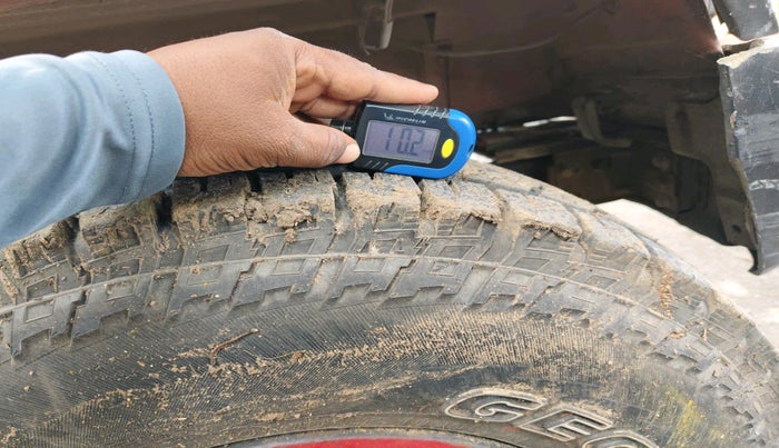 2018 Mahindra Thar CRDE 4X4 AC, Diesel, Manual, 1,07,801 km, tyre