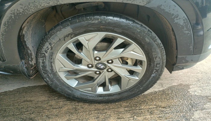 2021 Hyundai Creta SX (O) 1.4 TURBO DCT, Petrol, Automatic, 65,178 km, tyre