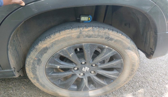2022 Maruti Vitara Brezza ZXI PLUS DUAL TONE, Petrol, Manual, 28,576 km, tyre