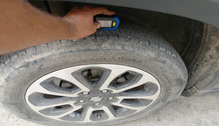 2022 Maruti Grand Vitara ALPHA SMART HYBRID AT, Petrol, Automatic, 80,275 km, tyre