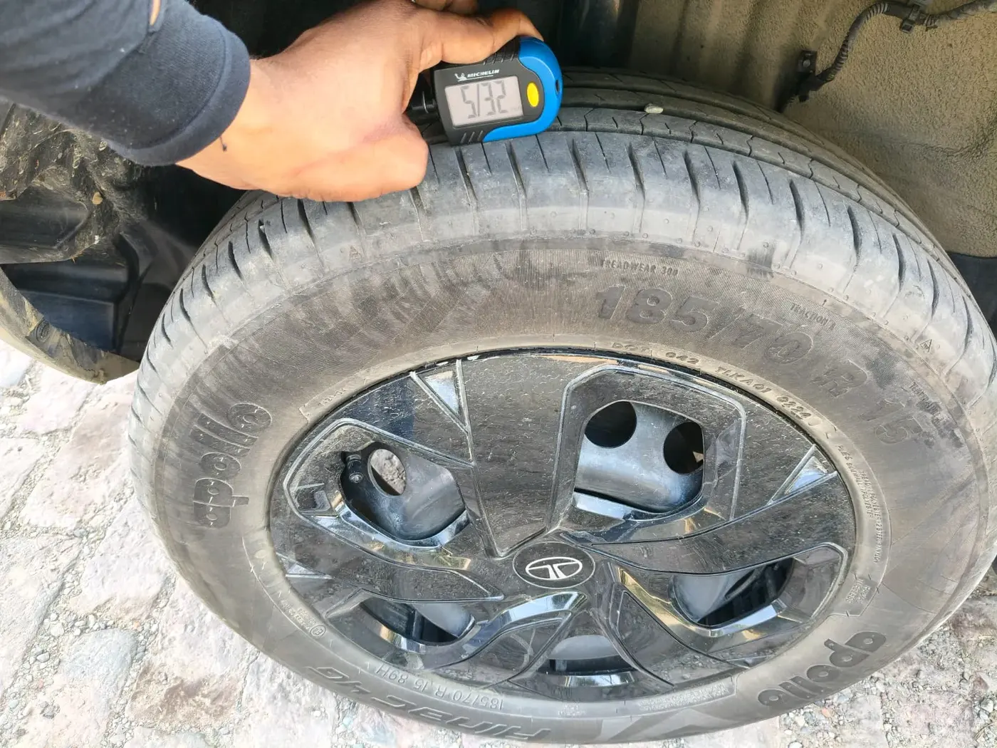 2024 Tata PUNCH ADVENTURE MT, Petrol, Manual, 45,001 km, tyre