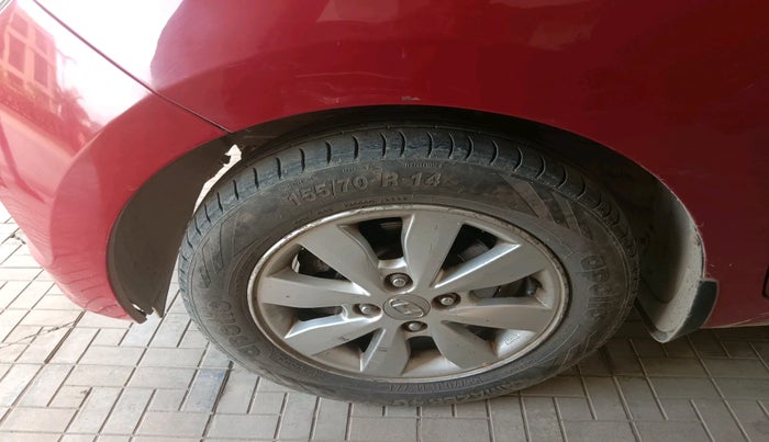 2014 Hyundai Xcent S (O) 1.2, Petrol, Manual, 1,00,917 km, tyre