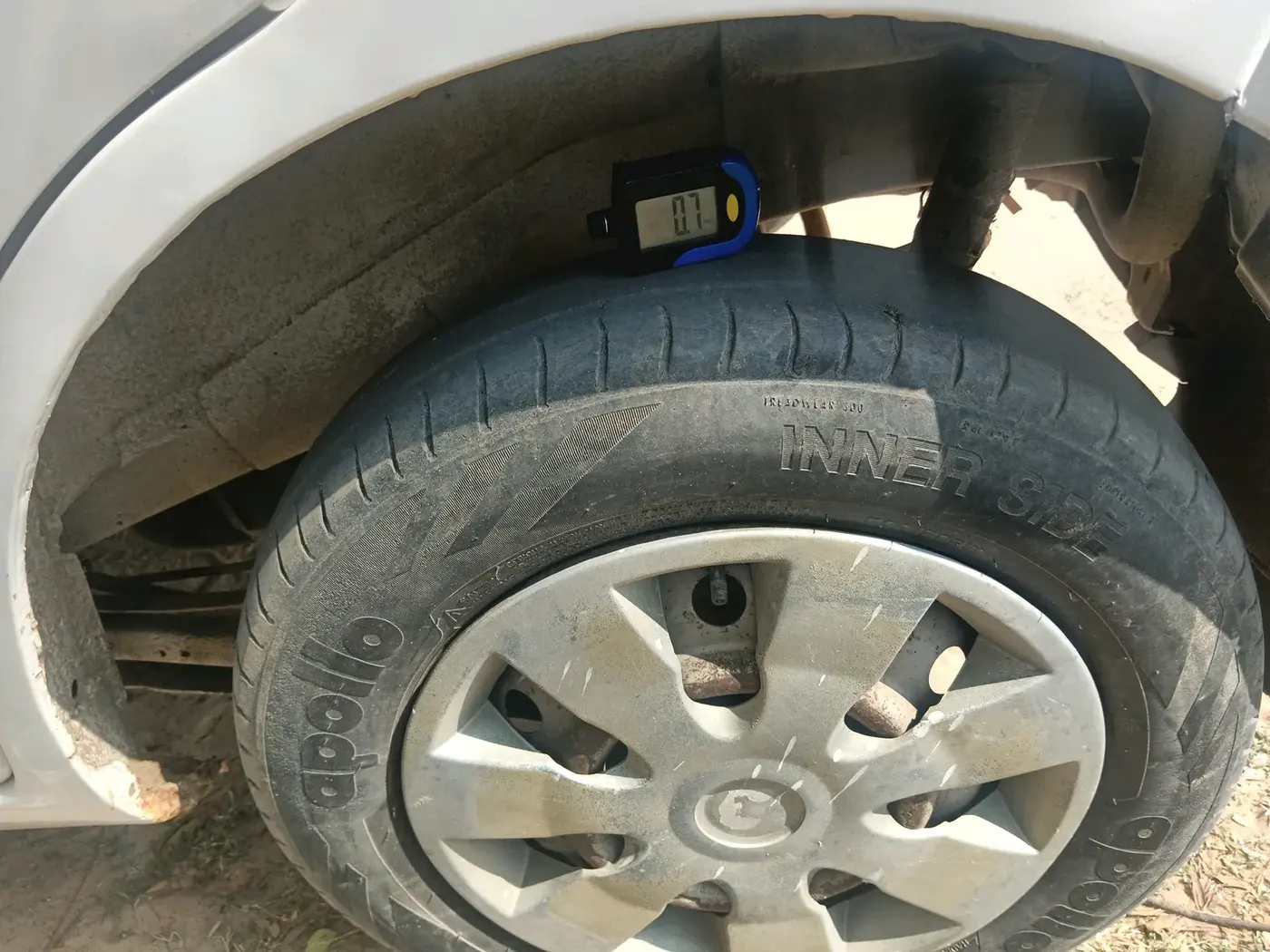2015 Maruti Wagon R 1.0 LXI, Petrol, Manual, 69,204 km, tyre