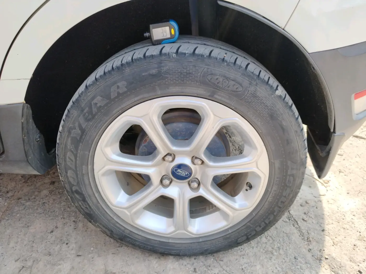 2019 Ford Ecosport TITANIUM + 1.5L PETROL AT, Petrol, Automatic, 88,716 km, tyre