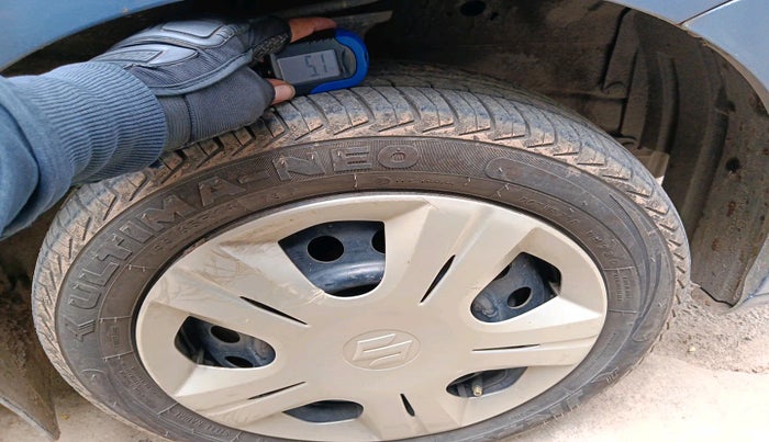 2011 Maruti Wagon R 1.0 VXI, Petrol, Manual, 86,415 km, tyre