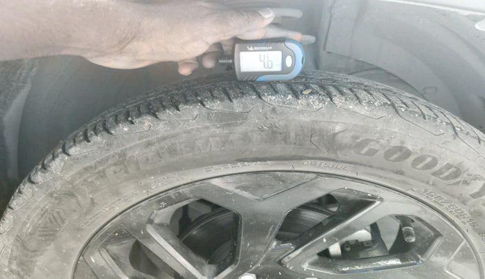 2023 Maruti FRONX ZETA 1.0L TURBO 6 AT, Petrol, Automatic, 31,587 km, tyre