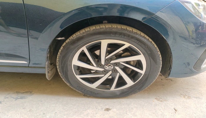 2024 Volkswagen VIRTUS Topline 1.0 TSI AT (Electric Seats), Petrol, Automatic, 22,557 km, tyre