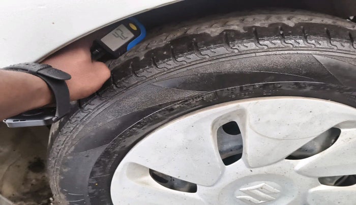 2018 Maruti Celerio VXI (O) CNG, Petrol, Manual, 1,17,196 km, tyre