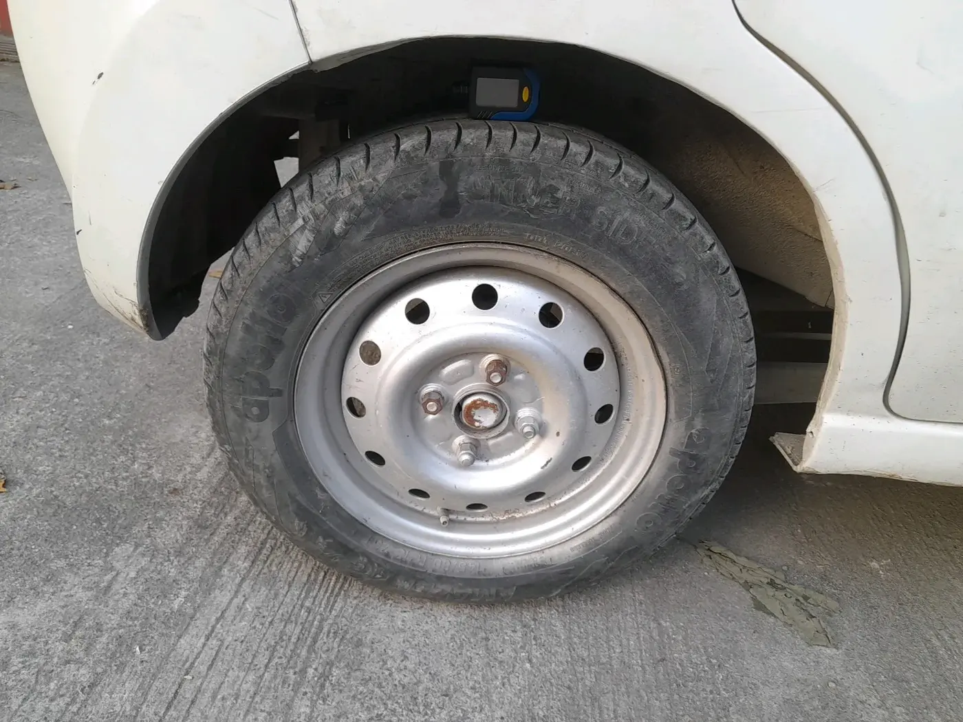 2010 Maruti A Star LXI, Petrol, Manual, 84,462 km, tyre