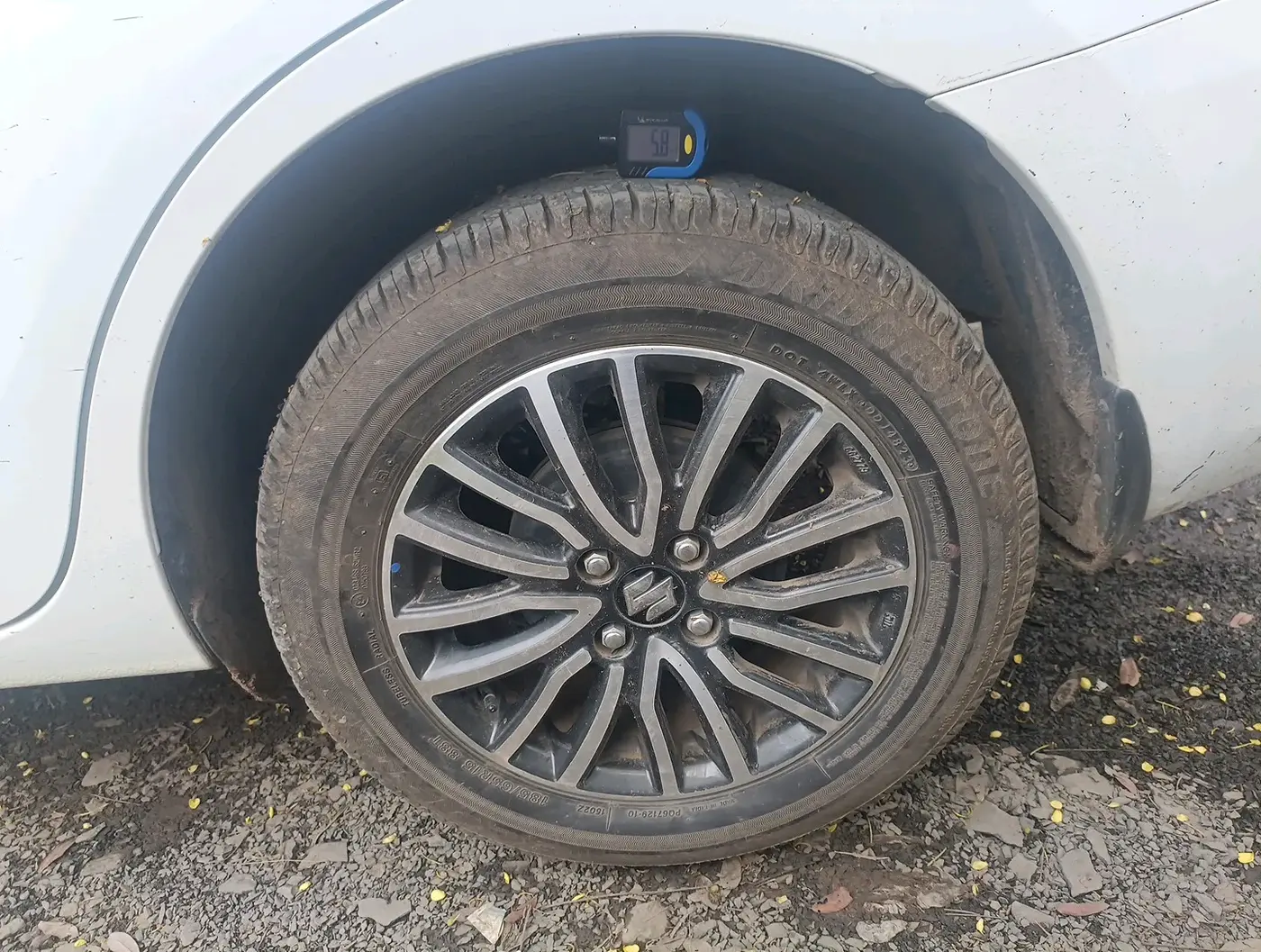 2024 Maruti Dzire ZXi Plus, Petrol, Manual, 19,108 km, tyre