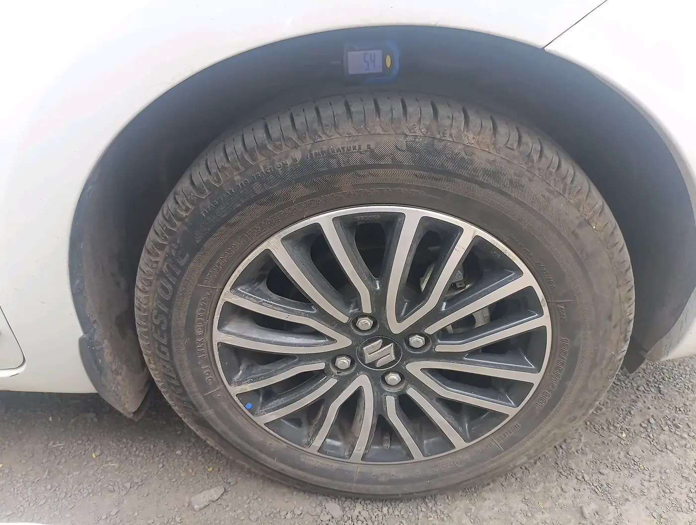 2024 Maruti Dzire ZXi Plus, Petrol, Manual, 19,108 km, tyre
