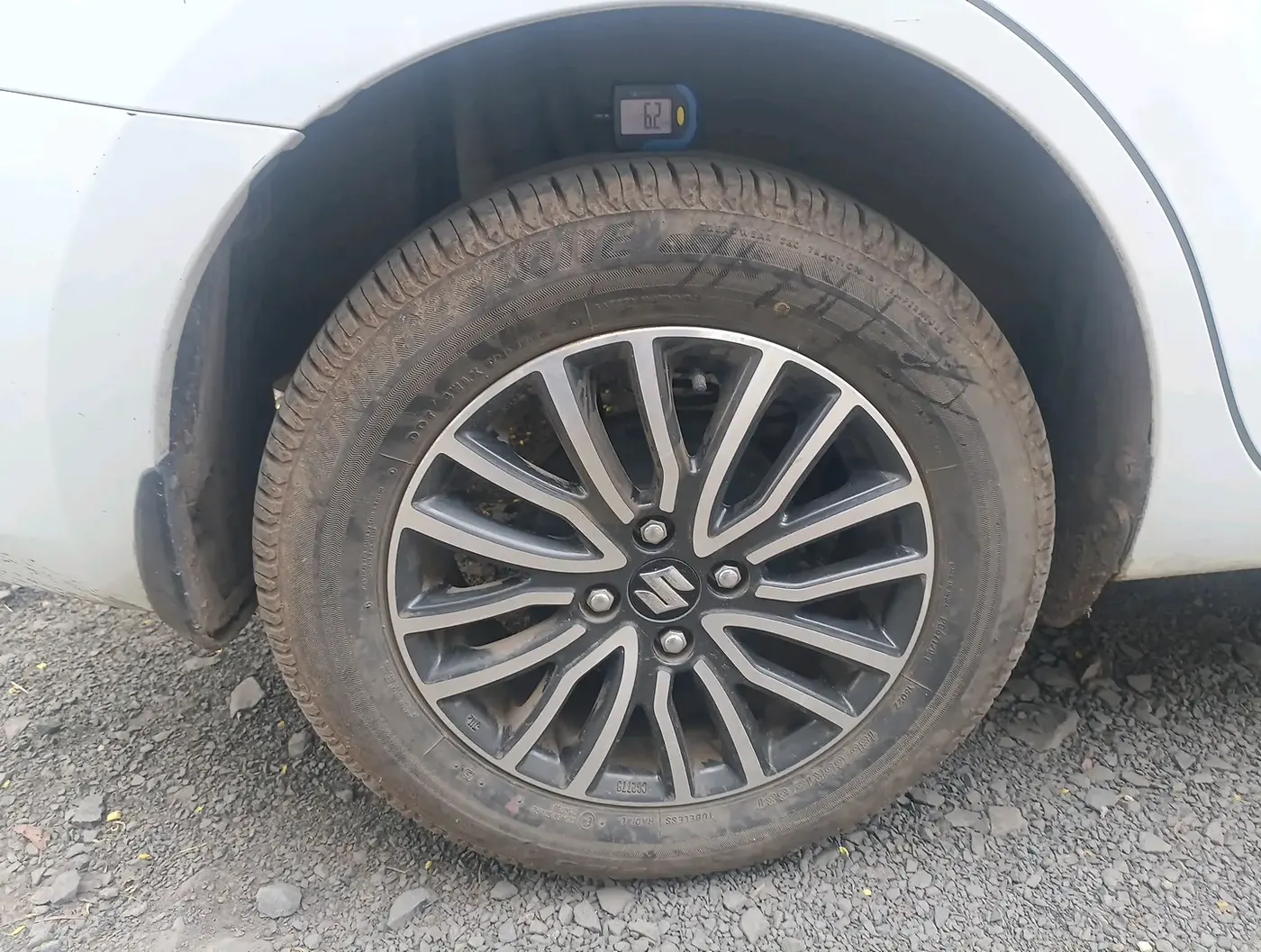 2024 Maruti Dzire ZXi Plus, Petrol, Manual, 19,108 km, tyre