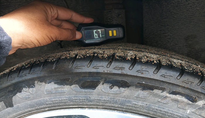 2023 Tata ALTROZ XZA, Petrol, Automatic, 3,262 km, tyre