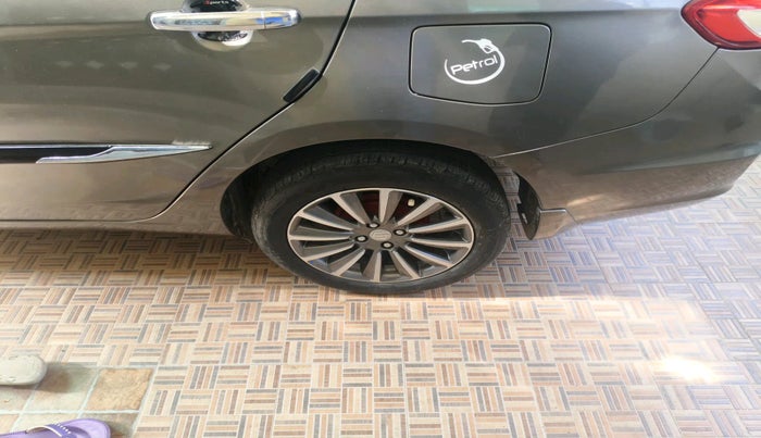 2018 Maruti Ciaz ALPHA 1.5 SHVS PETROL, Petrol, Manual, 53,500 km, tyre