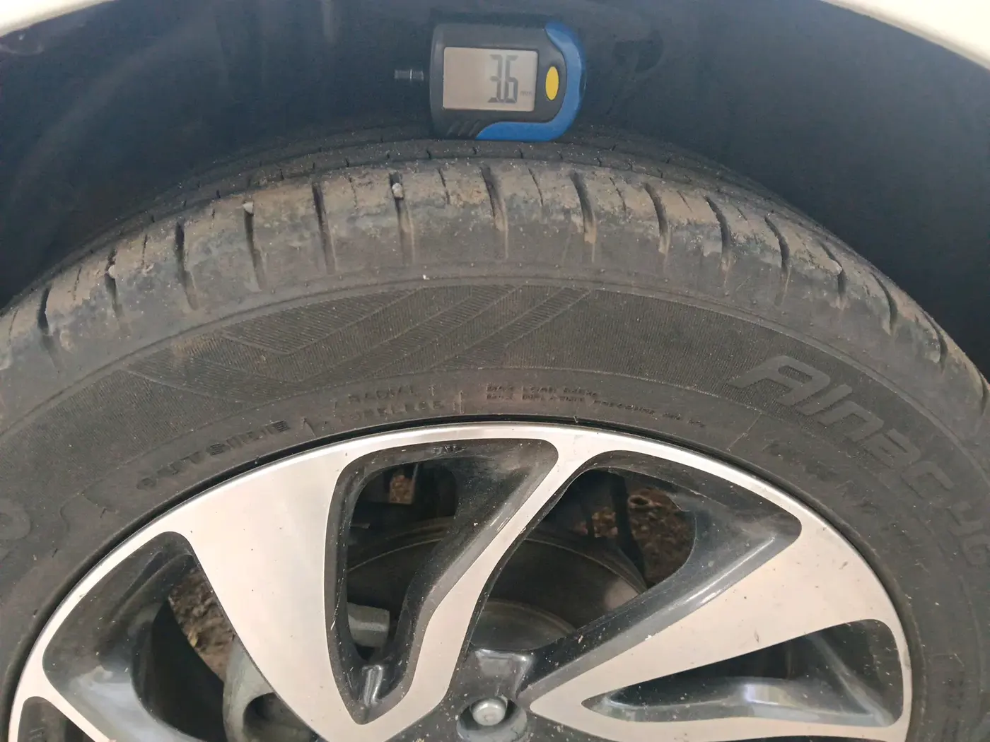 2021 Maruti Baleno ALPHA PETROL 1.2, Petrol, Manual, 64,964 km, tyre