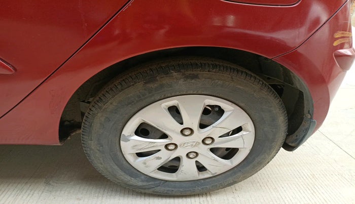 2011 Hyundai i10 SPORTZ 1.2, Petrol, Manual, 99,337 km, tyre