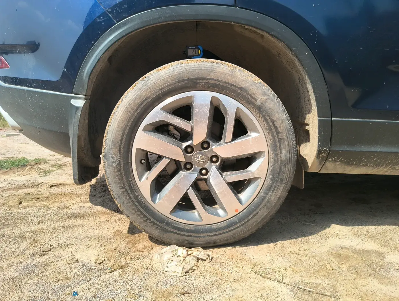 2021 Tata Safari XZ PLUS, Diesel, Manual, 64,053 km, tyre