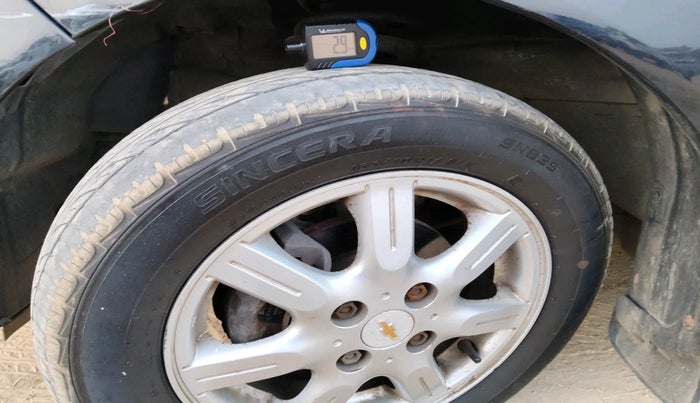 2011 Chevrolet Beat LT OPT PETROL, Petrol, Manual, 71,409 km, tyre