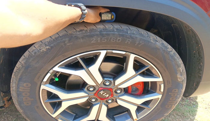 2019 KIA SELTOS GTX PLUS 1.4 PETROL, Petrol, Manual, 1,21,749 km, tyre