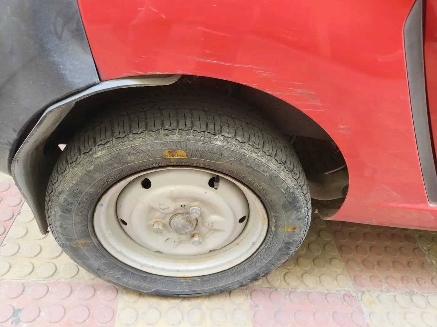 2011 Tata Nano CX, Petrol, Manual, 41,500 km, tyre