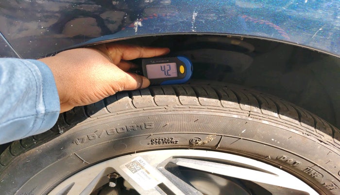 2024 Hyundai GRAND I10 NIOS ASTA AMT 1.2 KAPPA VTVT, Petrol, Automatic, 7,238 km, tyre