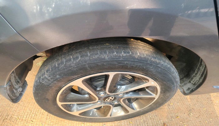 2017 Hyundai Grand i10 SPORTZ (O) AT 1.2 KAPPA VTVT, Petrol, Automatic, 56,169 km, tyre