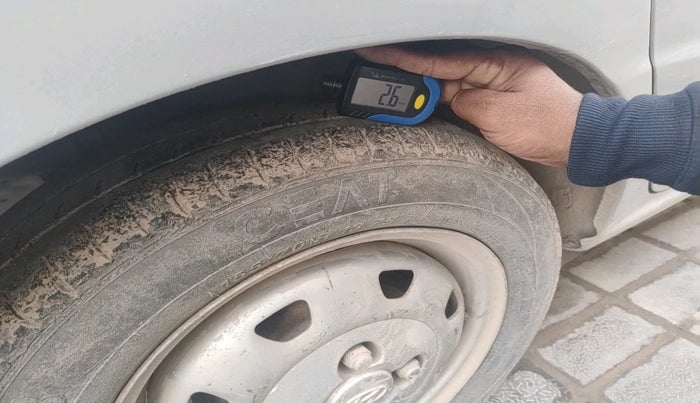 2013 Hyundai Santro Xing GL PLUS, Petrol, Manual, 1,01,352 km, tyre