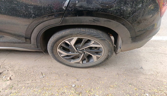 2021 Hyundai Creta SX (O) IVT 1.5 PETROL, Petrol, Automatic, 1,13,666 km, tyre