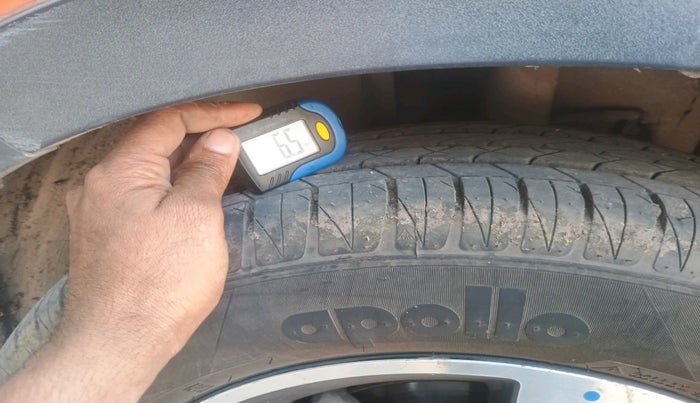 2018 Tata NEXON XZA PLUS PETROL, Petrol, Automatic, 1,16,137 km, tyre