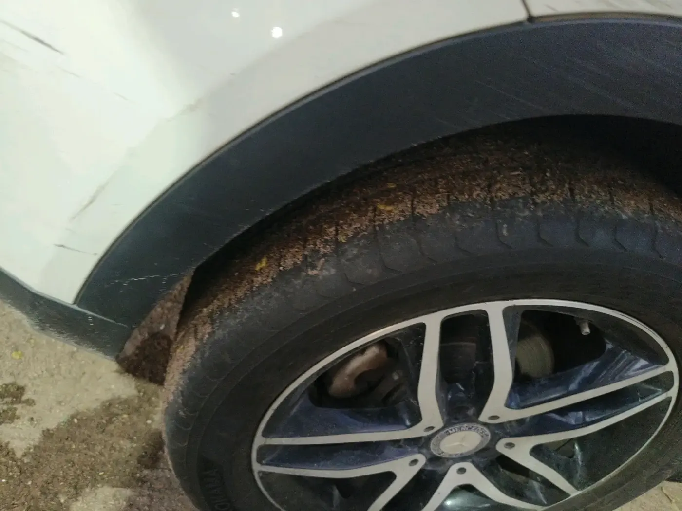 2015 Mercedes Benz GLA Class 200 CDI SPORT, Diesel, Automatic, 1,30,555 km, tyre