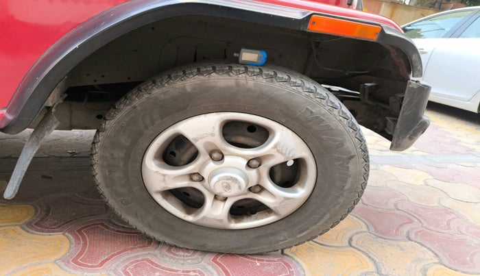 2016 Mahindra Thar CRDE 4X4 AC, Diesel, Manual, 2,02,765 km, tyre