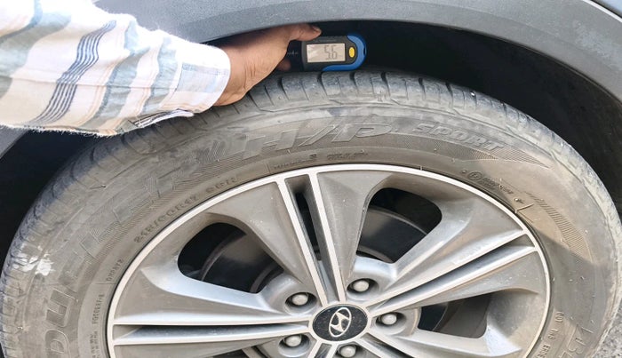 2017 Hyundai Creta SX PLUS AT 1.6 PETROL, Petrol, Automatic, 63,445 km, tyre