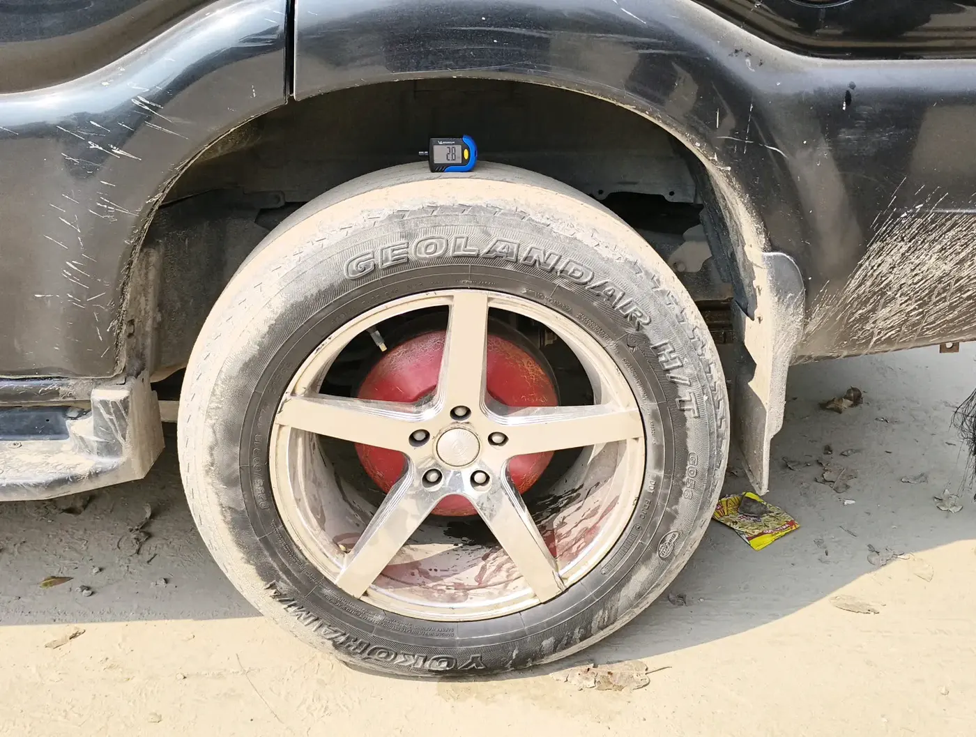 2022 Mahindra Scorpio S5, Diesel, Manual, 58,751 km, tyre