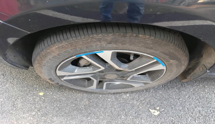 2023 Tata Tiago XZA PLUS PETROL, Petrol, Automatic, 4,753 km, tyre