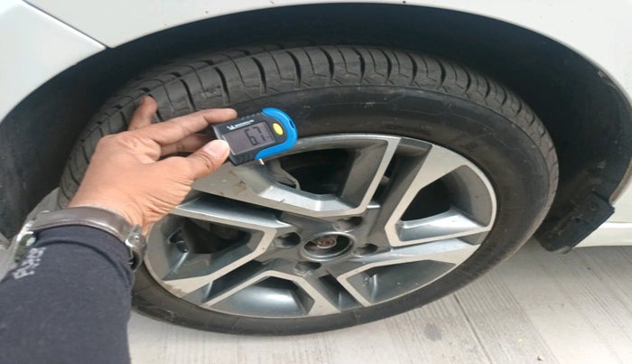 2022 Tata TIGOR XZ PLUS PETROL, Petrol, Manual, 55,000 km, tyre