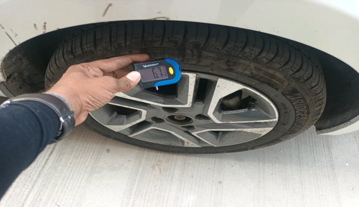 2022 Tata TIGOR XZ PLUS PETROL, Petrol, Manual, 55,000 km, tyre