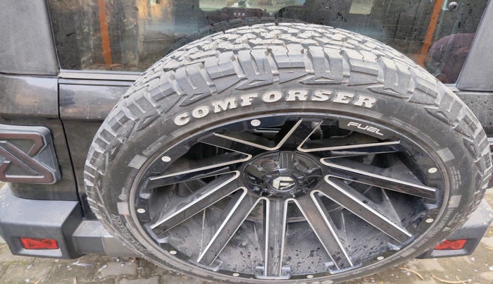 2021 Mahindra Thar LX PETROL HT 4WD AT, Petrol, Automatic, 35,547 km, tyre