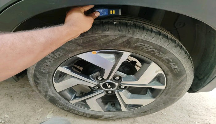 2022 KIA SONET HTX 1.0 IMT, Petrol, Manual, 23,544 km, tyre